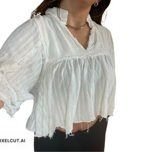 white blouse Pirate shirt